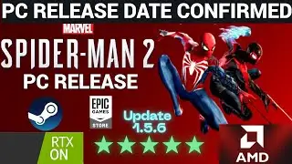SPIDER MAN 2 PC PORT 1.5.6  4K 60 FPS AMD  PERFORMACE TEST Ray Tracing