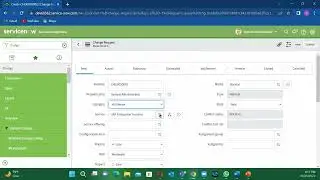 HOW TO CREATE A CHANGE REQUEST USING 2022 VERSION OF SERVICENOW
