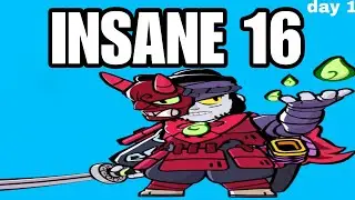 Oni hunt Insane 16 brawl stars (day 1)