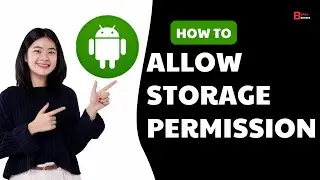 How To Allow Storage Permission In Android | Give Storage Permission Android ✅