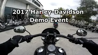 Harley-Davidson Demo Ride at Peterson's HD