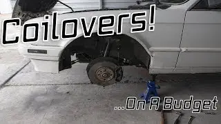 Бюджетные койловеры BMW E30!? Установка/обзор койловеров JOM Blueline