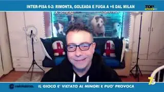 POST INTER-PISA...IL MIO INTERVENTO A CALCISSIMO - TOP CALCIO 24 - RIGORE PER L'INTER INESISTENTE???