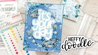 How to Make an Infinity Shaker Card [Deep Sea Shark Themed!]