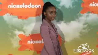 Skai Jackson arrives at the 2016 Kid's Choice Awards