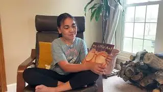Abigail reads &ldquo;Hey Little Ant&rdquo; for read across America 2024.