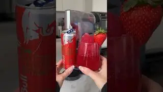 Redbull Watermelon Slushi 🍉🧊🥤| #shorts #asmr #satisfying