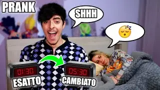 FACCIO CREDERE ALLA MIA RAGAZZA CHE SIA GIORNO MA INVECE E' NOTTE! SCHERZO! *PRESA MALE*