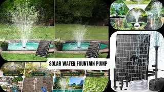 20W POPOSOAP Solar Water Fountain Pump