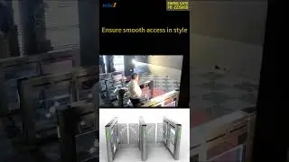 Effortless Access with Modern Swing Barriers.
