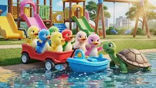 5羽のあひる｜こどものうた・ナーサリーライム Five Little Ducks #97