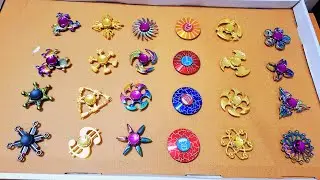 Spinner Toy Metal for Kids Adults, Small Finger Hand Spinner Gadget Desk Toy