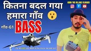 Bass village drone video I Beautiful Haryana Village | Drone View of Bass Village Hisar (India 4K)