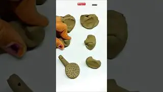 Destroying a beautiful miniature clay kitchen set 😱 || #shortsfeed #shorts #shortvideo #viralvideo