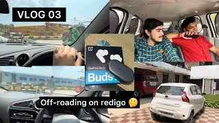 Off-roading in Datsun Redi go 🤔| One plus nord buds 2 | 1 ghanta jaam me phase rhe&hellip;
