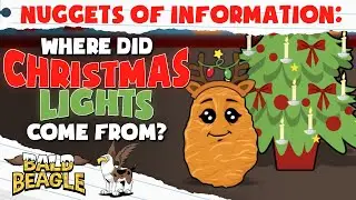 Nuggets of Information : Christmas Lights ! Christmas History for Kids