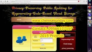 Privacy Preserving Public Auditing for Regenerating Code Based Cloud Storage