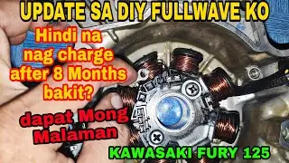 DIY fullwave di na nag charge after 8 months - kawasaki fury 125