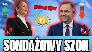 SENSACYJNY SONDAŻ: Marta Nawrocka lepsza od męża! Co na to prezydent?