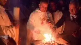 Bethlehem Catholics celebrate Easter vigil