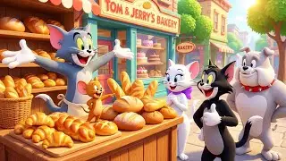 Tom & Jerry Open a Bakery 🥖😂 The Funniest Bread Shop Ever! | Funny Tom and Jerry Animation