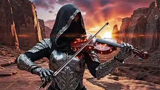Virtuoso's Edge: Fiery Electric Violin Dominates Metal Riffs - Violin Metal Sounds