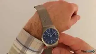 WatchO.co.uk - Skagen Men's Titanium Blue Watch 233XLTTN | Unboxing & Close Look