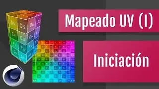 Mapeado UV. 1 de 3 (Iniciación) en Cinema 4D