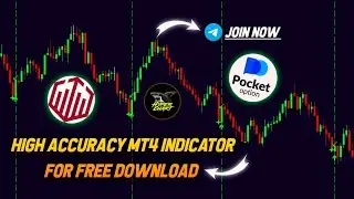 Free High Accuracy MT4 Indicator🔥| For Pocket Option & Quotex Trading Strategy 2026