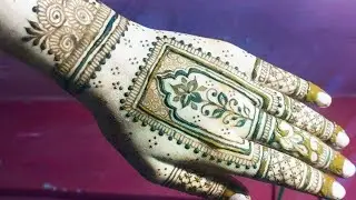 New trending back hand mehndi design||very beautiful and simple mehndi design. #mehndi 