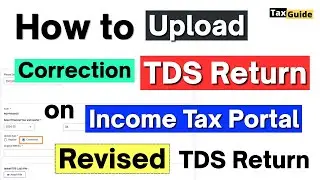 File TDS correction Return FVU| Revised TDS Return FY 2025-26 | TDS Return Correction Offline Filing
