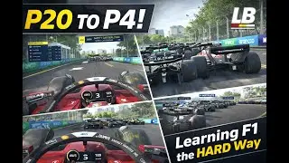 LEARNING F1 2025 THE HARD WAY | MELBOURNE GP RACE | P20 TO P4