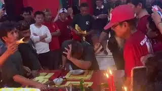 Ritual HU PENG AN perayaan sejit Ym Kongco Kwan Kong / Kwan Ping Kelenteng Kwan Tek Bio - Cileungsi