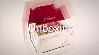 Karin Brushmarker Pro Mega Box PLUS Set (UNBOXING) 72 colours | Cityluxe