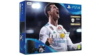 Распаковка и игровой процесс PlayStation 4 Slim с FIFA 18 в 2020 году