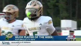 WLOX Player of the Week: Poplarville Hornets RB Ty Keys