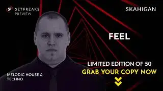 Skahigan - Feel | Melodic House & Techno | Only 50 Copies! | SetFreaks.com