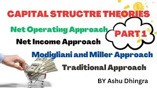 Capital Structure Theories : Net Income Approach and Net Operating Income Approach