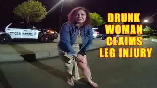 Leg Injury Doesn't Prevent Drunk Woman from Being Arrested for DUI