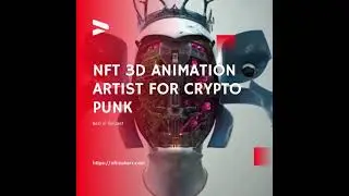 create your #NFT 3d animation artist for craypto punk