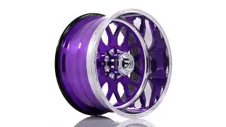 Fuel FF19 Grape Polished Lip 22x12 Wheels By Hot Tracks