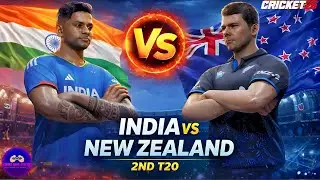 Live IND vs NZ Cricket Showdown | 2nd T20 Cricket 26 - ChhaviGS #cricket26 #cricket #live #chhavigs