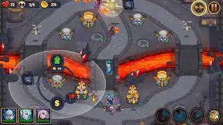 Realm Defense World 5 | Level 131 | Weak Heroes | Campaign | 3 Stars | No Spells | Tartarus