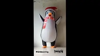 UNBOXING Penguin Costume 🐧🌲🌟