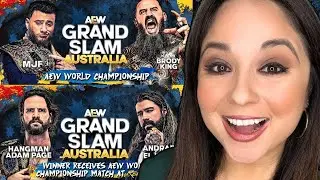 AEW GRAND SLAM AUSTRALIA 2026 LIVE STREAM!