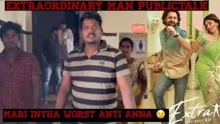 Extraordinary man||Publictalk||Nitiin||Sreeleela||Fridayview