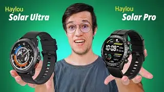 Haylou Solar Ultra vs Solar Pro - Qual o melhor SMARTWTCH comprar em 2025? Comparativo