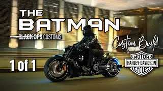Batman Inspired Custom Motorcycle