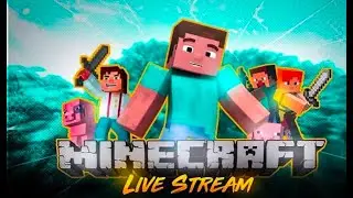 🔴 |Live| Me Playing Minecraft But My Friends Server Day 13