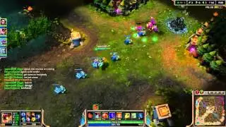 league of legends - Ziggs vs Diana mid (season 4)